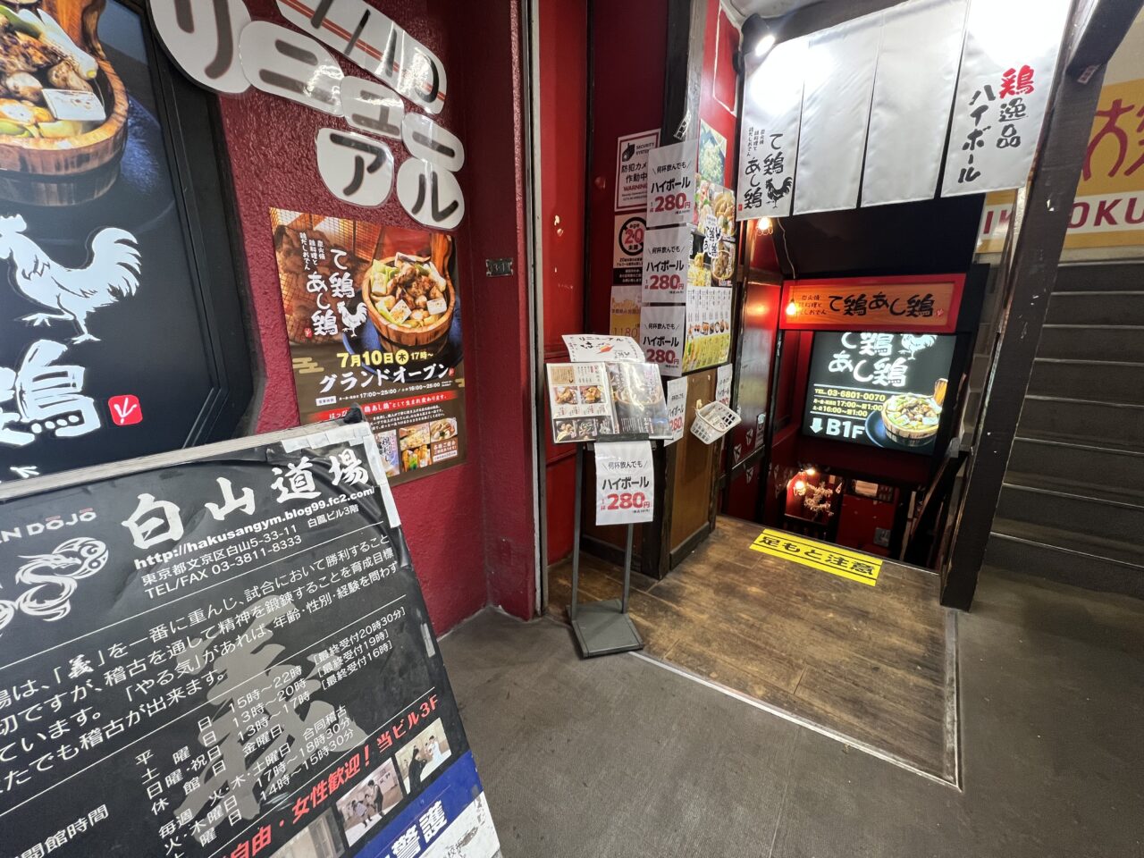 て鶏あし鶏 